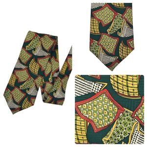 Carven Paris Made In Italy 100% silk vintage neck tie